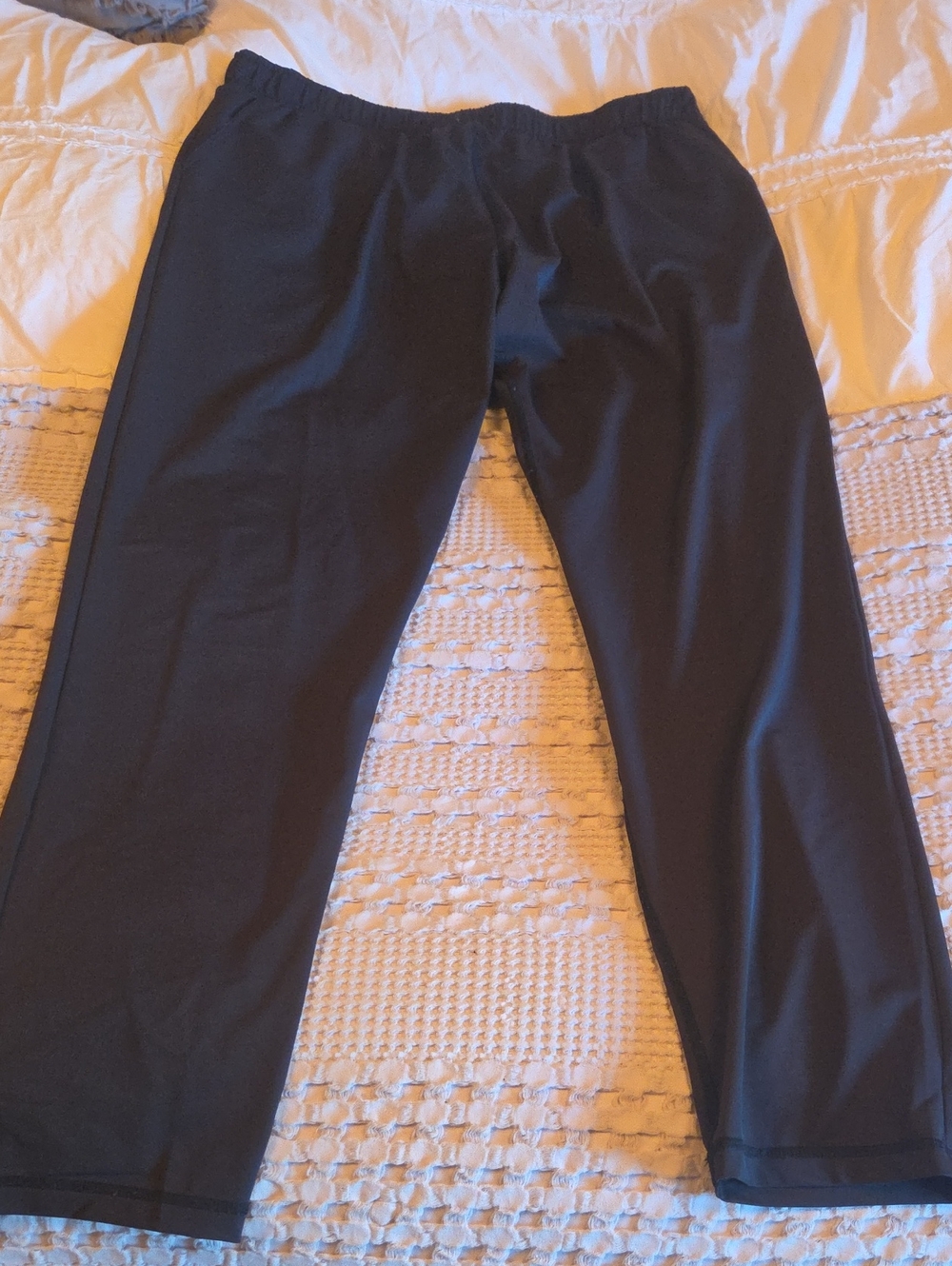 ZYIA Black Athletic Pants Xxl Fits Xl